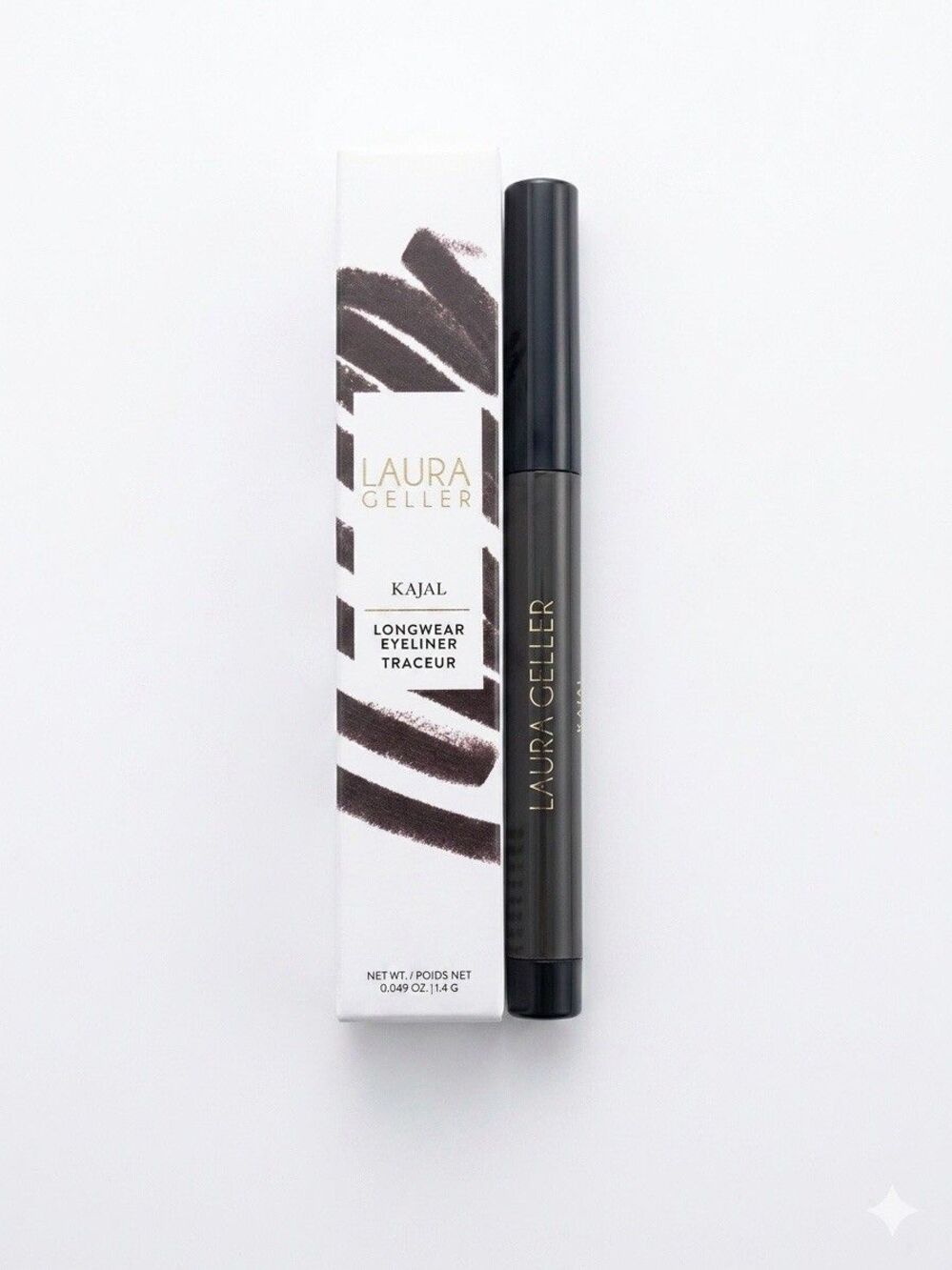 Laura Gellar Kajal Longwear Eyeliner, Smokey Taupe Kohl